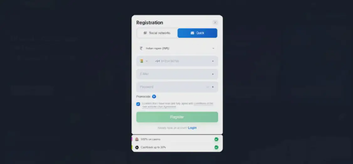 Aviator login